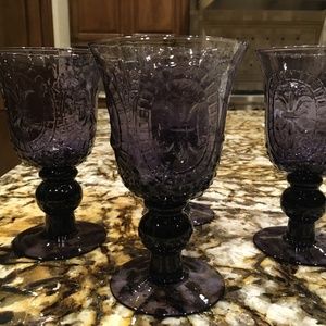 Vintage glassware